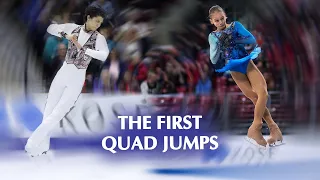 The First Skaters to Successfully Land a Quad Jump