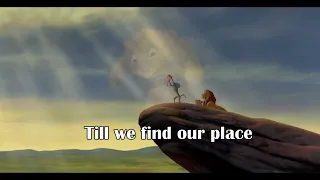 Circle of Life with lyrics (Disney's  Lion King)