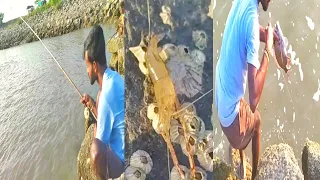 unbelievable fishing techniques best underground fishing wieggs catch fishth in hole #odisha