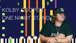 Kolby Cooper - ONE NIGHT STAND (PRO MIDI FILE REMAKE) - "in the style of"