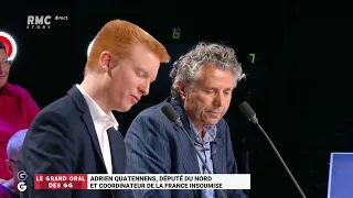 Adrien Quatennens, député du nord LFI, passe le Grand Oral (Partie 2) - Les Grandes Gueules RMC