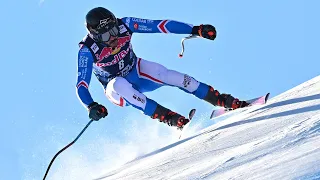 SKI ALPIN - LE NOUVEAU CHEF D'OEUVRE DE CYPRIEN SARRAZIN SUR LA STREIF DE KITZBÜHEL