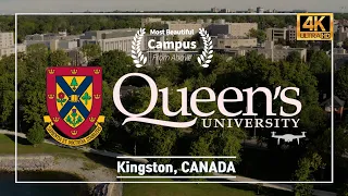 Canada🇨🇦- Queen's University | The Most Beautiful Canada Campus | Kingston | 4K UHD Drone
