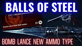 Bomb Lance has a Shotgun like ammo type (Steel Ball) - Hunt: Showdown