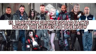 15  Unknown Suicide Squad Facts  Behind The Scenes No One Knew