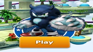Sonic Dash: Werehog New Character Unlocked Halloween Update All Characters Unlocked Gameplay