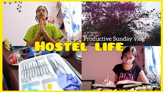 Hostel Life✨ | Productive Sunday Vlog😌 | Living Alone  #acds