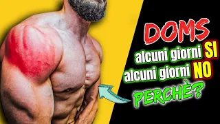 DOMS: perché ALCUNI GIORNI SI e ALTRI NO - E perché NO SU SPALLE e SCHIENA 👉🏻dolore post allenamento