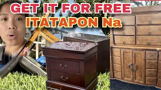 DUMPSTER DIVING GET IT FOR FREE ITATAPON NA WOW SAYANG | INDAY RONING