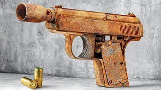 Perfecta FBI 8000 | Реставрация старого пистолета
