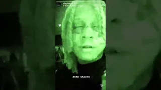 Trippie Redd previews new music on ig live & story 1/19/22