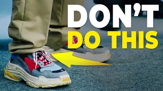 6 Shoe Rules You Should NEVER Break | Men's Sneakers | Alex Costa