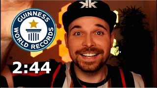 ASMR 100 TRIGGERS IN 2:44 - WORLD RECORD