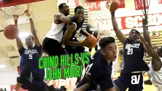 Chino Hills SECOND GAME WITHOUT LAMELO! Big O vs LEFTY SHARPSHOOTER! Andre Ball Shows Off HANGTIME