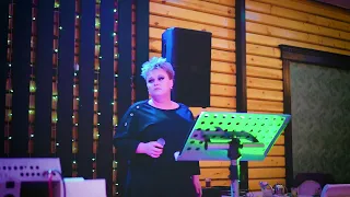 Livana İbramxalilova.грузинская песня.Rogor miyvarxar.живой звук.