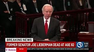 Former Connecticut Senator Joe Lieberman dies at 82