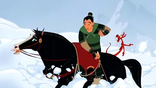 MULAN Clip - "Avalanche" (1998) Disney