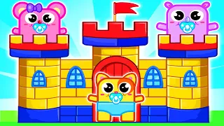 Color Giant Playhouse for Kids | Funny Songs For Baby & Nursery Rhymes by Toddler Zoo