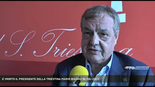 E' MORTO IL PRESIDENTE DELLA TRIESTINA MARIO BIASIN | 16/05/2022