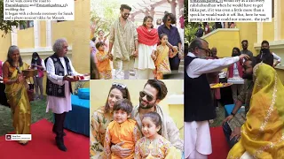 Shahid Kapoor sister Sanah Kapur wedding rituals by Pankaj Kapur, Supriya, Ratna Pathak, Naseeruddin