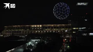 Шоу дронов на открытии Олимпиады 2021 в Токио