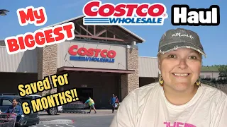 My BIGGEST Costco Haul By Saving For 6 Months || April 2024 Costco Shop With Me