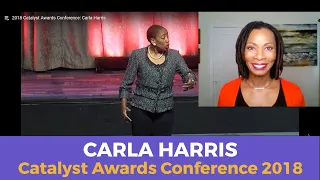 speech queen | Carla Harris, 2018 Catalyst Awards