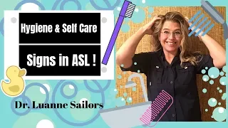 14 Hygiene + Self Care Sign Language | Sign Language for Autism // Sign Tribe