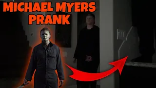 Michael Myers Scare Prank on Brother