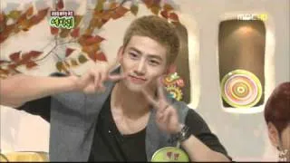 101030 2PM Taecyeon V Sign