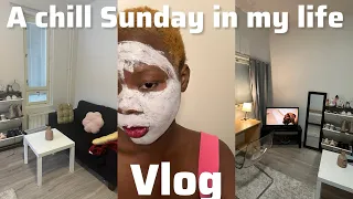 Spend a chill Sunday with me | Nigerian girl living in Finland| Got aTv and coffee machine | cooking