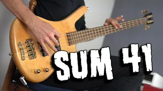 Sum 41 - Landmines (Bass Cover) + TAB [TESTING 2005 WARWICK CORVETTE PROLINE]