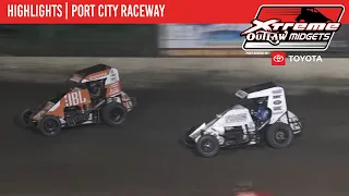 Xtreme Outlaw Midget Series | Port City Raceway | October 12th | HIGHLIGHTS