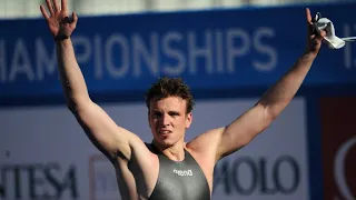 Schwimm WM 2009 Rom - Biedermann besiegt Phelps - Weltrekord 1:42.00 -  Männer Finale 200m Freistil