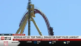 Woman hit by ‘Top Thrill Dragster’ part files lawsuit against Cedar Point