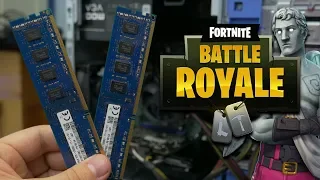 4 GB vs 8GB of Ram in Fortnite - is 4GB Enough?