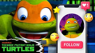 Mikey Joins Social Media ⭐️ | Full Scene | Teenage Mutant Ninja Turtles