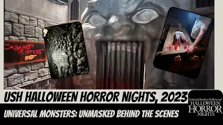 HHN “Universal Monsters: Unmasked” 2023 Lights On Tour Studios Hollywood Halloween Horror Nights