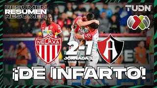 Resumen y goles | Necaxa 2-1 Atlas | Liga Mx - CL2024 J1 | TUDN