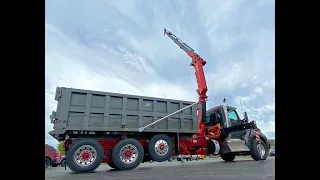 Why this dump truck/crane is the perfect combo