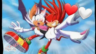 Knuckles x Rouge//knuxouge//❤⬜🥰