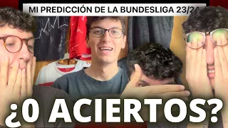 MI REACCIÓN A MI PREDICCIÓN DE LA BUNDESLIGA 23/24: ¿ACERTÉ ALGUNA?