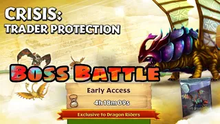 The Final Boss Battle - CRISIS: TRADER PROTECTION Mew Gauntlet Event - Dragons: Rise of Berk