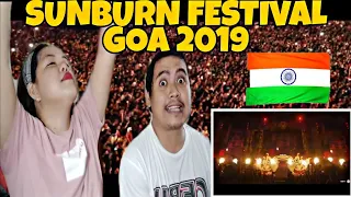 🇮🇳SUNBURN FESTIVAL GOA 2019 - Official 4K Aftermovie | Filipino Couple React!!