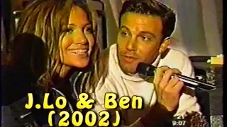 J.Lo & Ben Affleck Interview Answer Marriage Questions (2002)