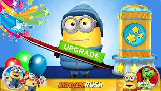 Level Up Snowboarder Costume & Agent Prize Pod Minion Rush Despicable Me Room 2 gameplay walkthrough