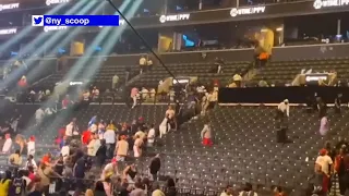 18 injured after scare at Barclays Center sends crowd into panic