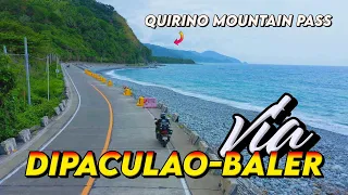 Quirino to Nueva Ecija via DIPACULAO-BALER ! *Road CONDITION*