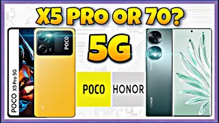 Poco X5 Pro 5G vs Honor 70 5G | Specification | Comparison | Features | Price