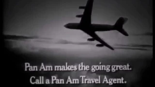Pan Am commercial, (Black and white television version) USA 1969